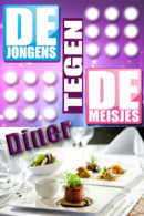 Jongens tegen de meisjes dinerquiz in Valkenburg